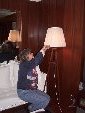 The room