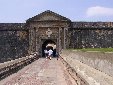 The bridge over the moat